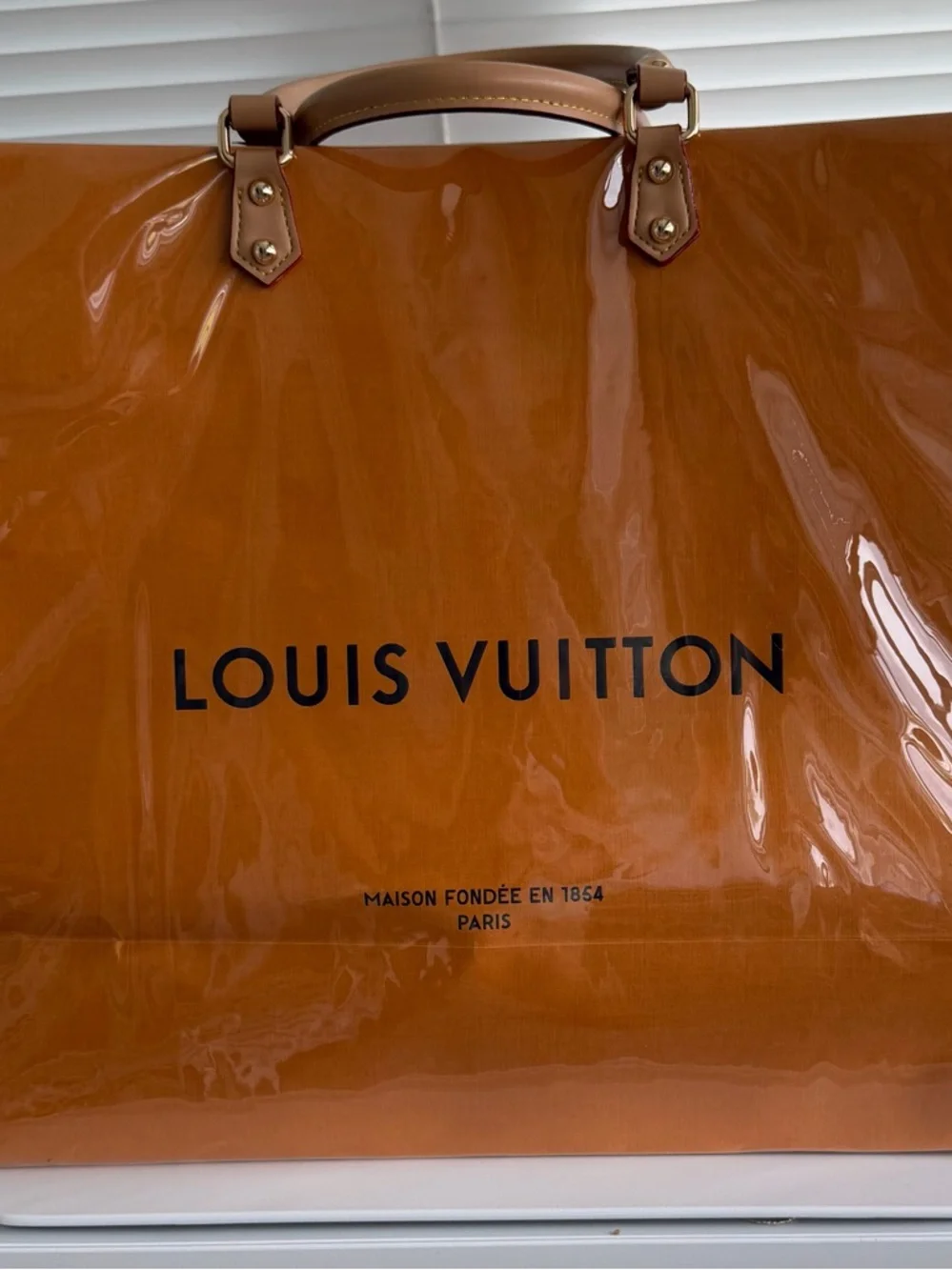 ORIGINAL LOUIS VUITTON SHOPPING BAG TOTE (large) - Picture 1 of 6